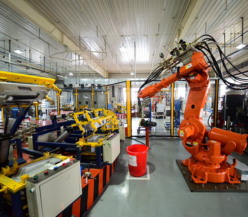 Head Rest Plant with Rim Machines & Robot Head Rest Plant with Rim Machines & Robot